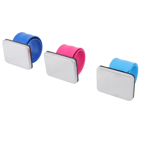 3 st magnet hårnålsarmband hårstyling trimning magnetiska stift hållare handledsband för frisörsalong
