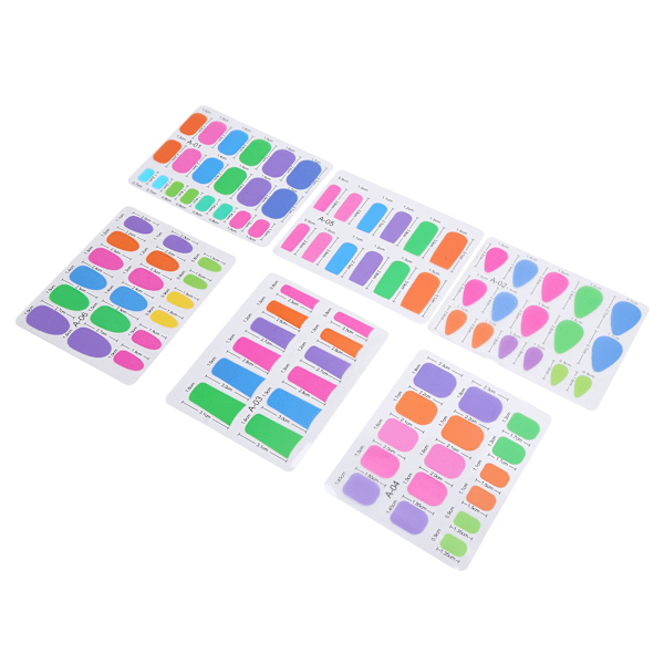 Nagelförlängning Glasfibermanikyr Nagelförlängningsform DIY Nail Art - set för hemmasalong