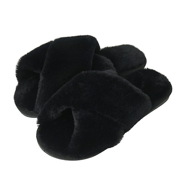 Plushtofflor för kvinnor