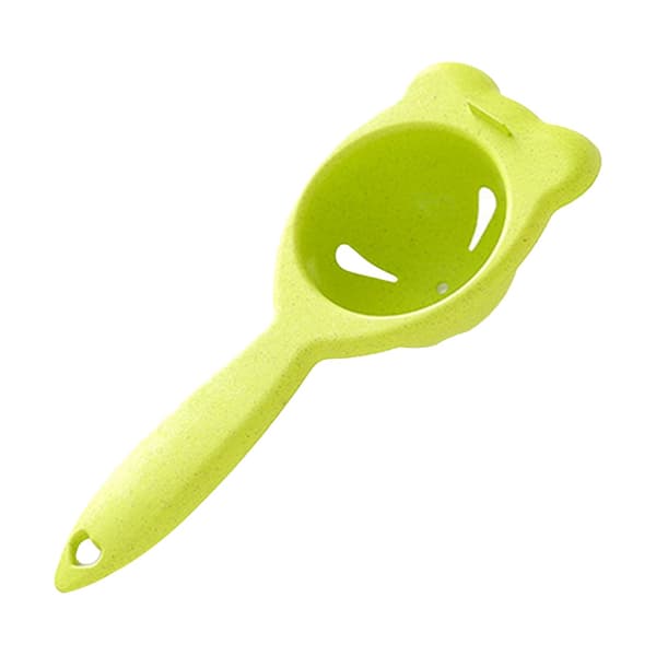 Äggulor Separator Äggprotein Separationsverktyg Köksmatdelare (Grön)