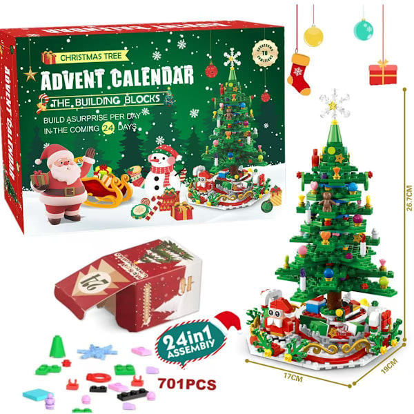 Julkalender med Block Blind Box C
