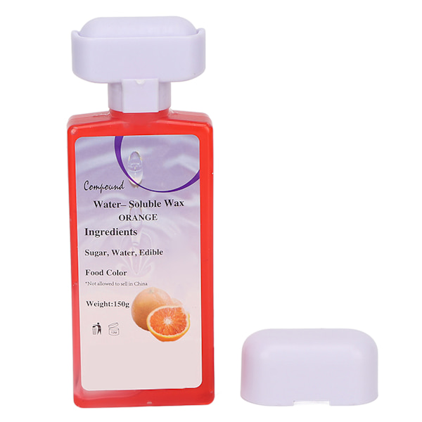 5.3oz Vaxrullesats för Hårfjerning Bärbar Smärtfri Depilatorisk Vaxrullesats för Skönhetssalong Orange