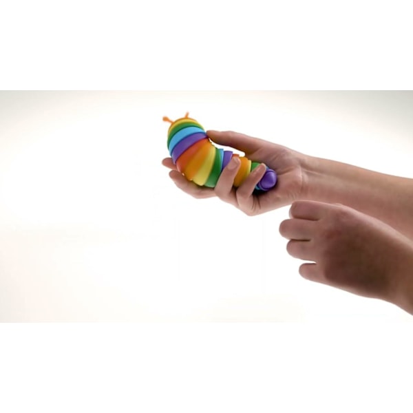 Fidgetleksak Caterpillar Larv Snigel Leksak Stressavslappning