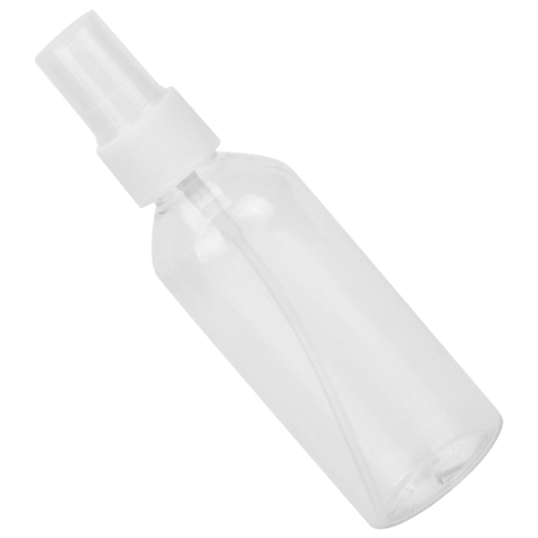 Mini Reseförpackning Tom Sprayflaska Transparent Återfyllningsbar Fin Dimma Kosmetisk Sprayflaska 100ml