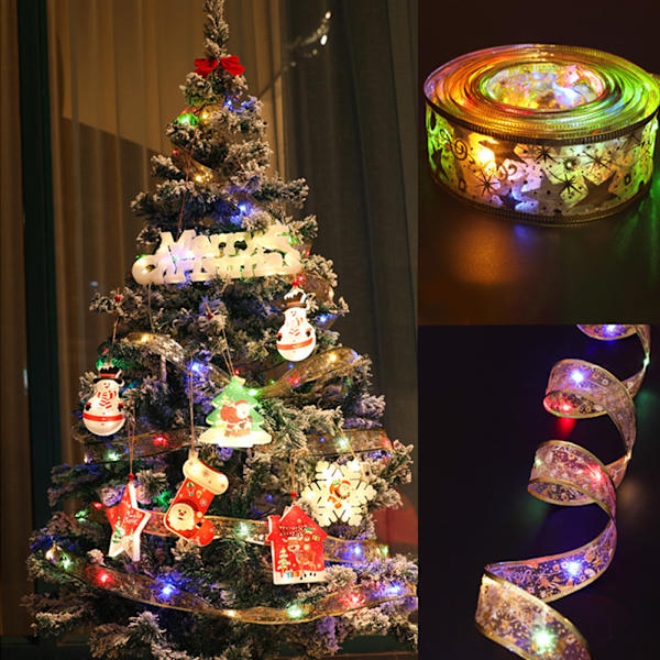4m 40LED ljusloop bågband ljus