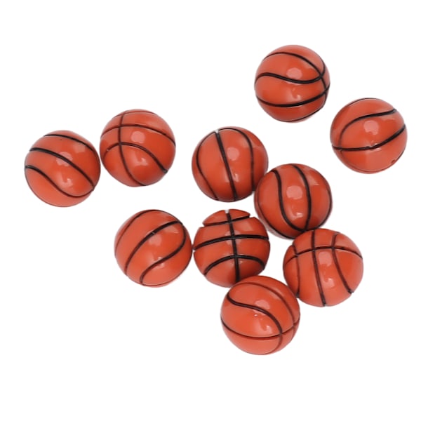 1:12 Dockhus Basketbollmodell Simulerad Söt Miniatyr Fotbollmodell Dockhus Dekorationstillbehör