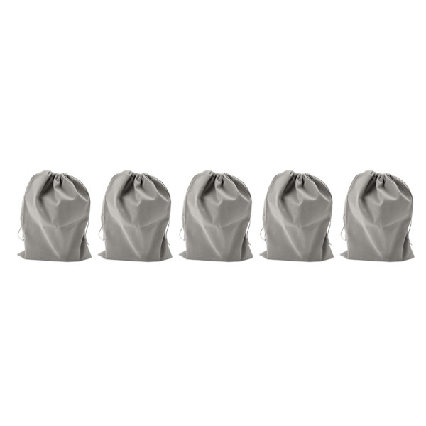 5-pack Hörlursfodral, Stort Dragkedjefodral, Lätt Bärbart Hörlursförvaringsfodral, 30x40cm / 11.8x15.7in