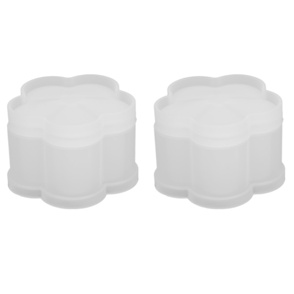 Smyckesförvaringslåda Form DIY Silikon Blomformad Epoxi Låda Form Hantverkstillbehör