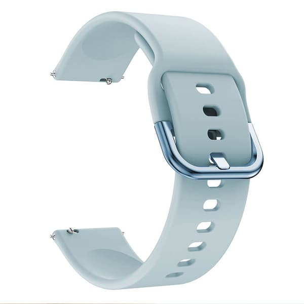 Armband för Galaxy Watch Active ljusblå silikon 20mm blå