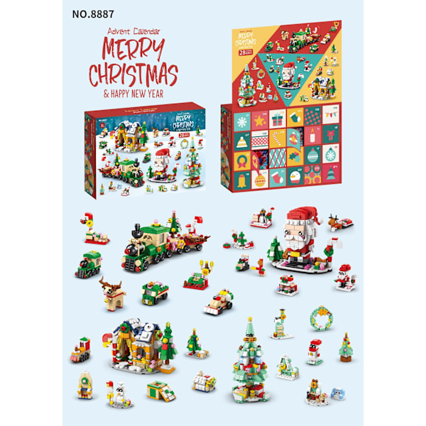 Julkalender med Block Blind Box C