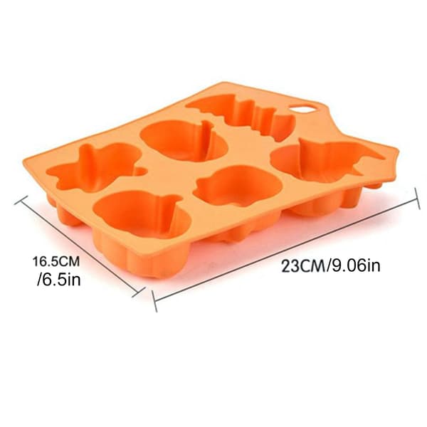 Halloween Silikonform för Godistillverkning, 23*16,5*3CM