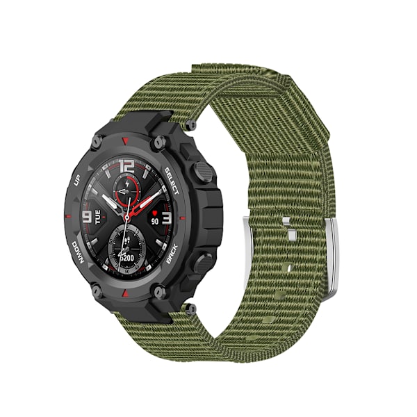 Ersättningsarmband för Amazfit T Rex Smartwatch Mjuk Andningsbar Svettbeständig Hudvänlig Rem med Installationsverktyg