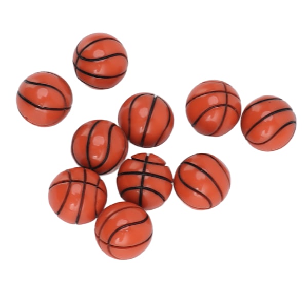 1:12 Dockhus Basketbollmodell Simulerad Söt Miniatyr Fotbollmodell Dockhus Dekorationstillbehör