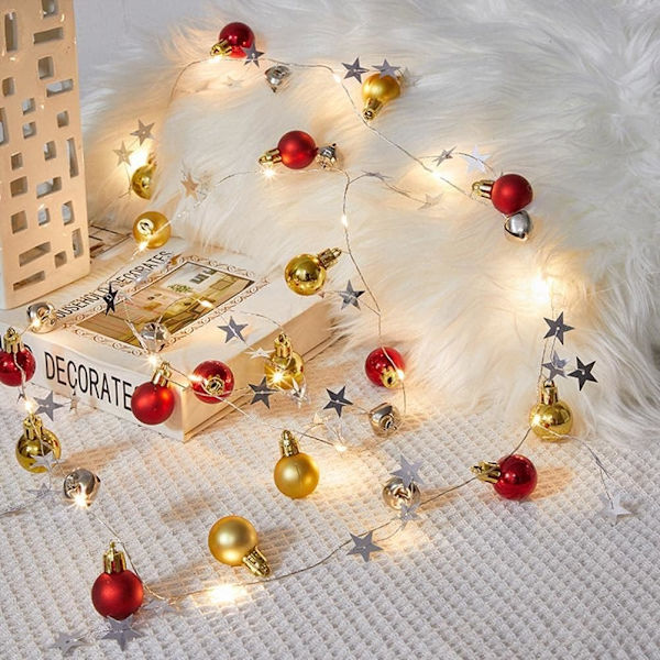 Julgrankotte ljusslingor 2 meter 20 LED