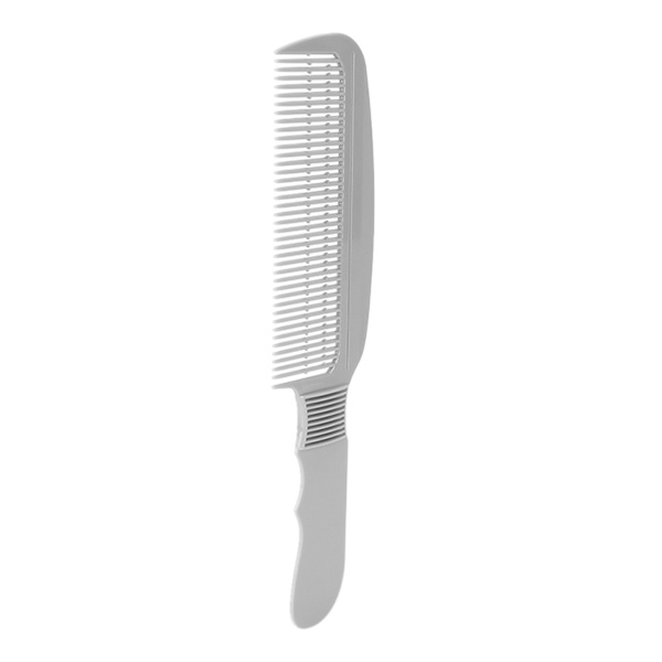 Hårkammar Ergonomisk Design Korrosionsbeständig Bärbar Stylingverktyg för Män Grå