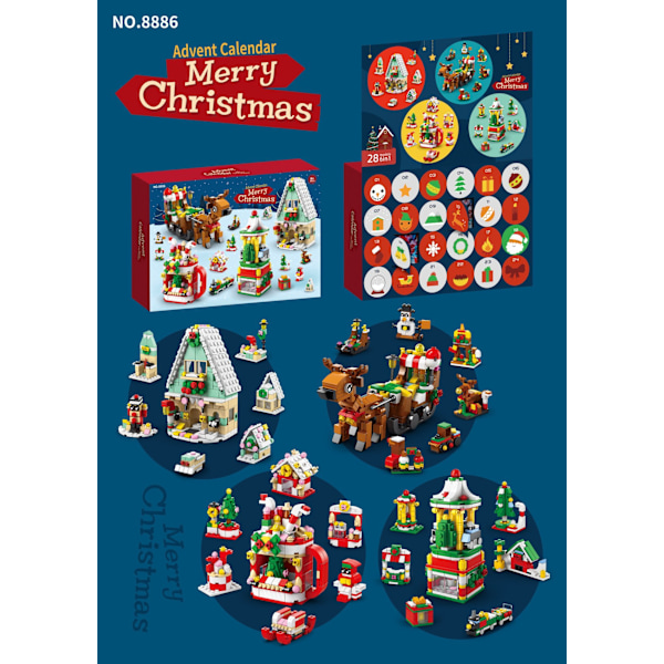 Julkalender med Block Blind Box B
