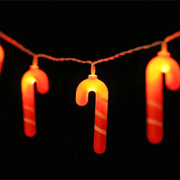 1,5 m 10 LED-lyktor ljusslinga festlig dekorativ