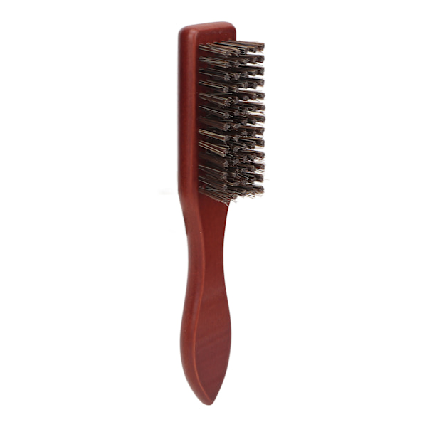 Barberblad Borste Rengöring Nylon Komposit Trä Skägg Barber Fade Borste Tillbehör för Män