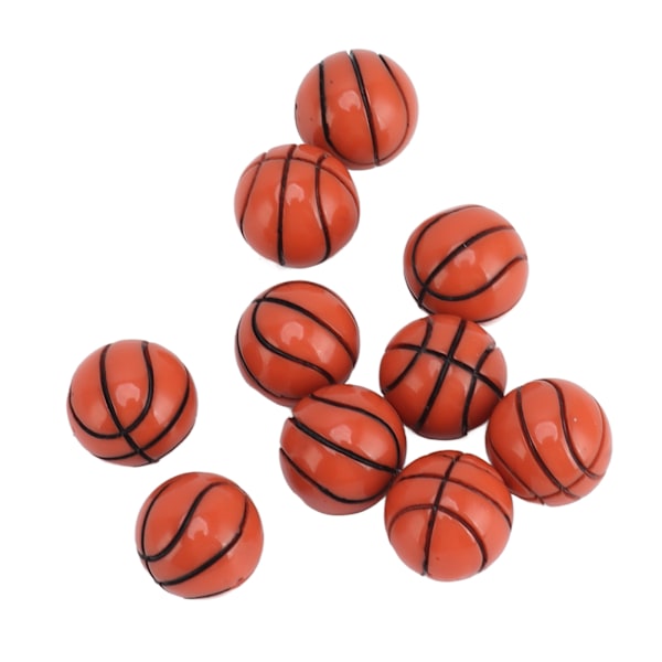 1:12 Dockhus Basketbollmodell Simulerad Söt Miniatyr Fotbollmodell Dockhus Dekorationstillbehör