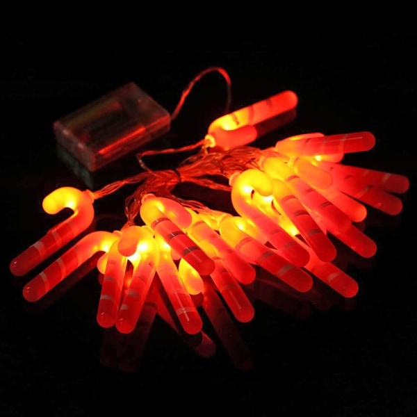1,5 m 10 LED-lyktor ljusslinga festlig dekorativ