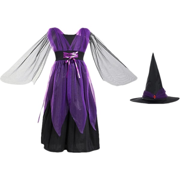 Halloween Häxa Kostym Fancy Dress Up Accessoarer