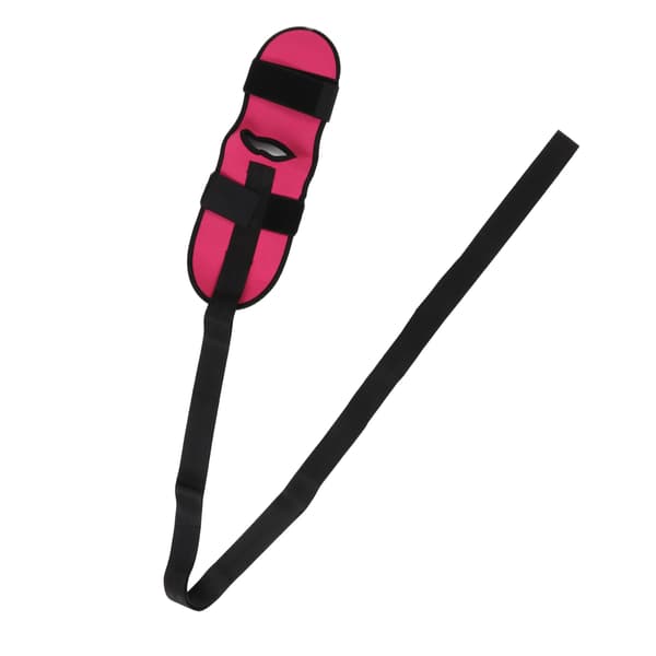 Yoga Ligament Stretchband Hamstring Benstretchband för Flexibilitet Dans Träning Rosa