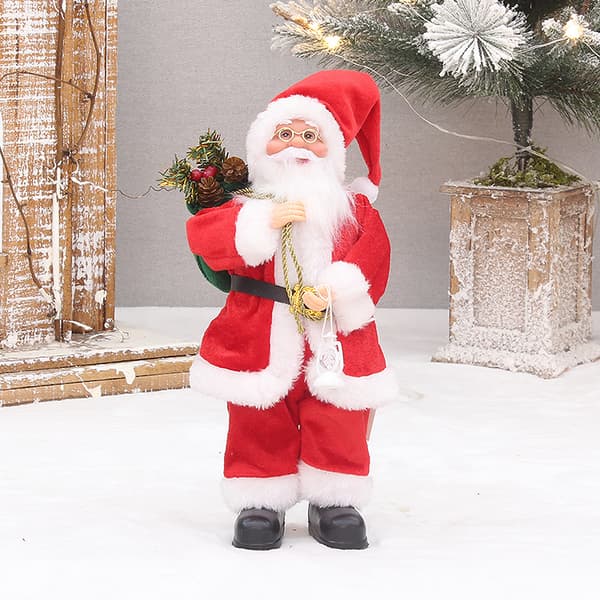 Jultomte Docka för Skyltfönster Dekoration 30cm Stående Jultomte 30cm E