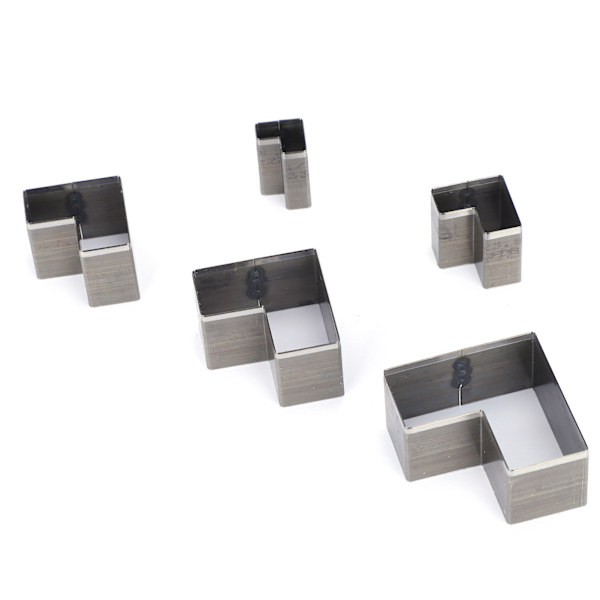 5-pack Läderstansset Hålstans Cutter Handgjord Stansform för Väska Bälte Plånbok