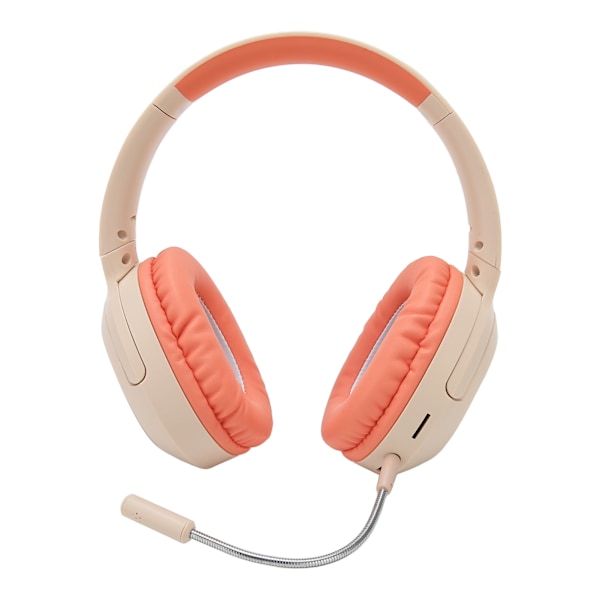 Bluetooth-headset med stöd för extern mikrofon, minneskort, LINEIN-läge, trådlöst spelheadset för dator, PC