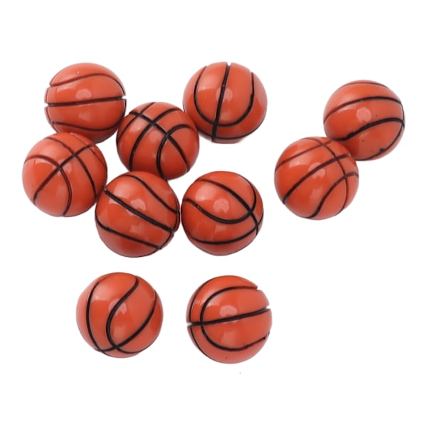 1:12 Dockhus Basketbollmodell Simulerad Söt Miniatyr Fotbollmodell Dockhus Dekorationstillbehör