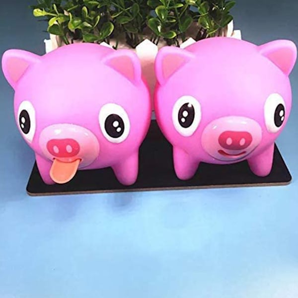 Pratande Djurboll PVC Tungan Ut Stressavlastande Mjuk Boll Leksak Barnpresenter