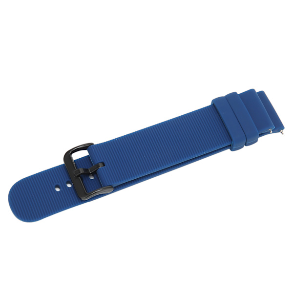 Justerbar Silikonarmband för Amazfit GTS 3/GTS 3 PRO Andningsbar Smartwatch Armband Mörkblå
