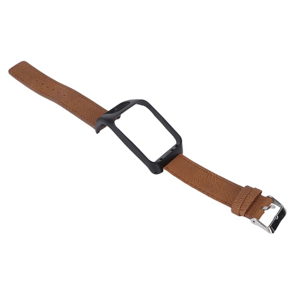 Smartwatch Armband Retro Läder Armbandsur för TOMTOM Runner3 Adventurer Brun
