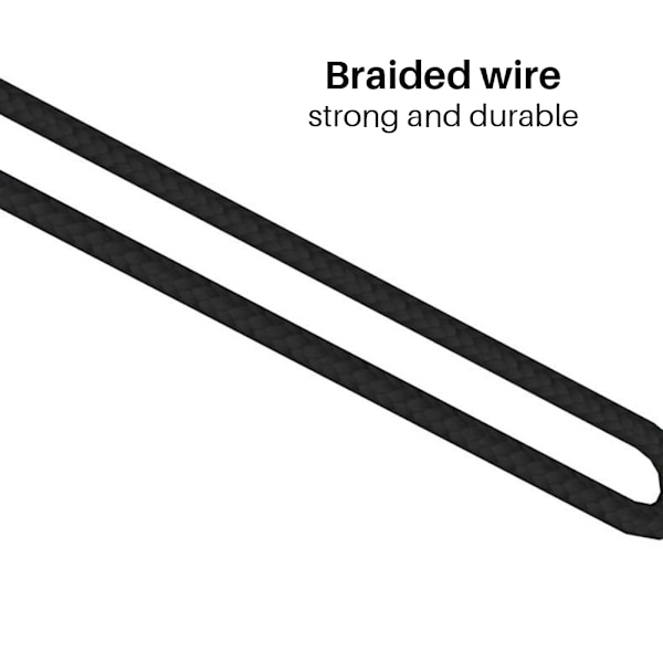 Ljudkabel 3,5 mm hane till hane Audio Aux-kabel med mikrofon för telefon hörlurar bil