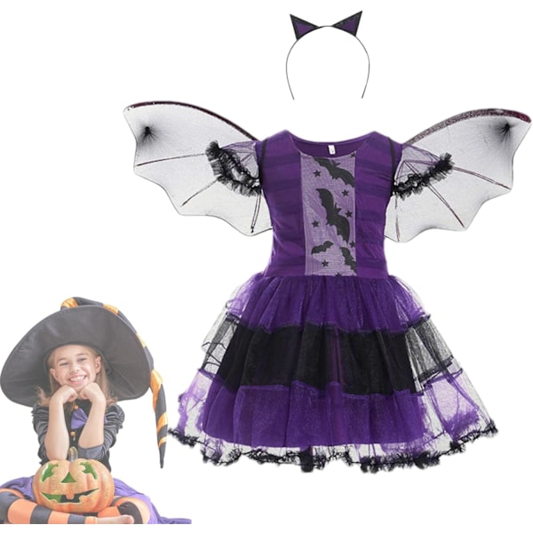 Fint Häx Halloween-klädset för barn