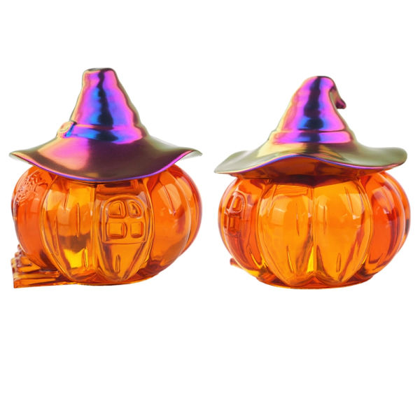 2st 3D Halloween Pumpa Silikonform för Förvaring