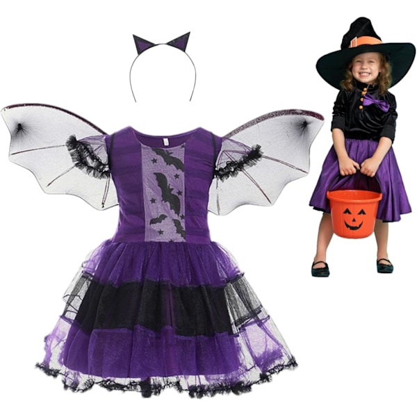 Fint Häx Halloween-klädset för barn