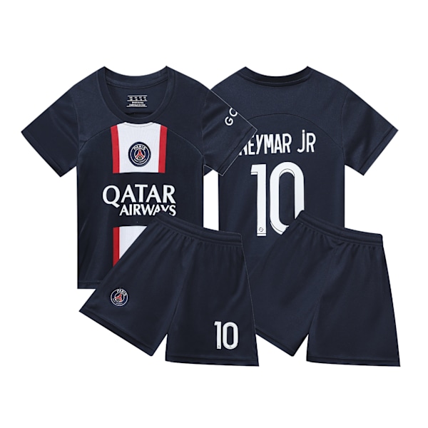 Fotbollsdräkt Set Barns Baby Barn Barnkläder Tröja Printed Grundskola Student Fotboll Träning Klass Lag Uniform Dagis 23 Paris Home 10 Size 26 (140-150cm)