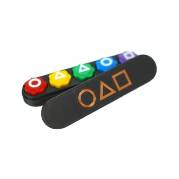 Squid Game 2 Gonggi & Foder Korean Svart Gonggi Koreanskt Spel D
