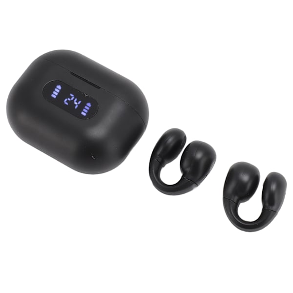 Öronklämma Bluetooth-hörlurar Öppet öra Låg latens Brusreducering Klämma på Trådlösa hörlurar med LED-strömindikator