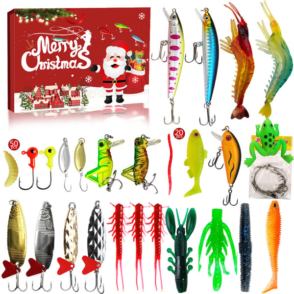Julfiske Blind Box Bete Set med Kalender B