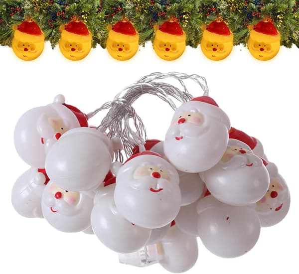 Julljusslingor med 3 m 20 LED-ljus