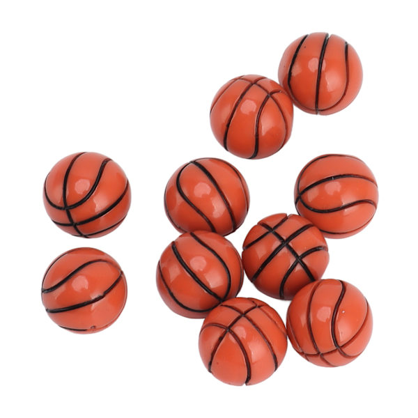 1:12 Dockhus Basketbollmodell Simulerad Söt Miniatyr Fotbollmodell Dockhus Dekorationstillbehör
