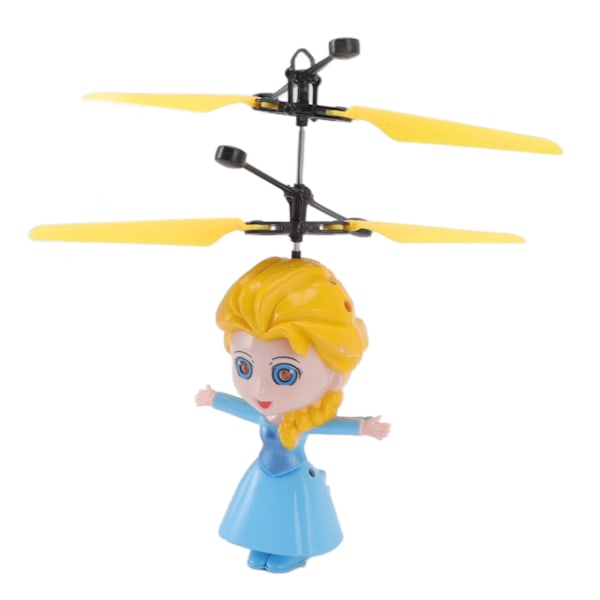 Induktionsflygande Quadcopter Dockor Prinsessa RC Flygande Boll Drone Leksaker Barn Interaktiv RC Flygplan för Pojkar Flickor