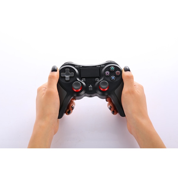 Trådlös Controller Gamepad för P S4 - Svart