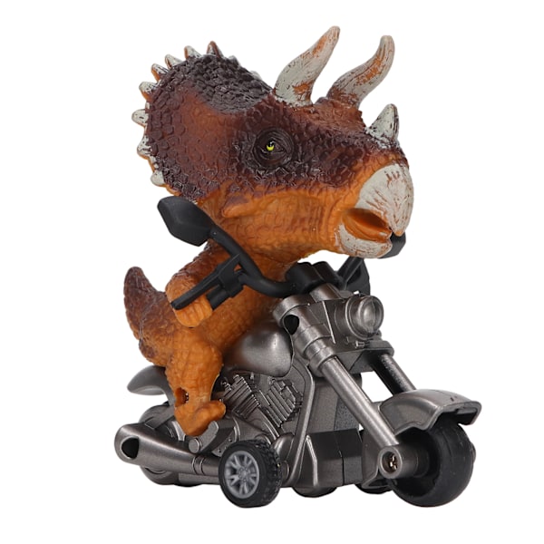 Dinosaur Motorcykel Simulering Utsökt Interaktiv Pedagogisk Tröghetsmotorcykel Leksaker för Barn över 3 År Gul