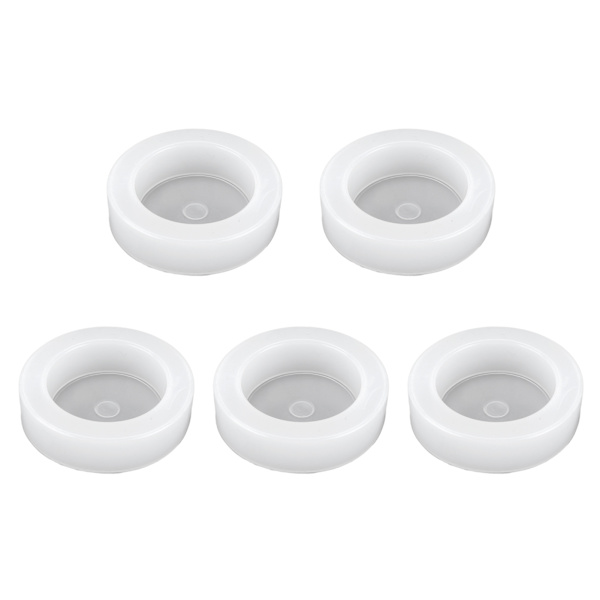 5 st Silikonarmbandformar Silikonmaterial Enkel Avformning DIY Toroidal Form