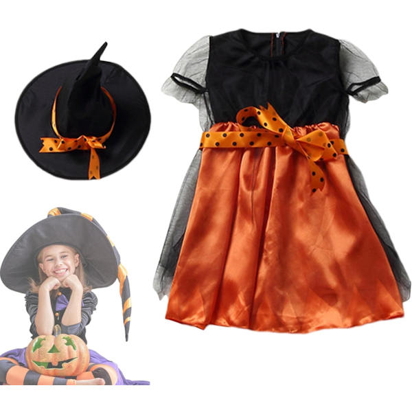 Halloween Häxa Kostym Fancy Dress Up Accessoarer