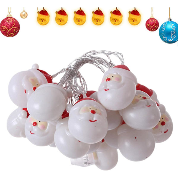 Julljusslingor med 3 m 20 LED-ljus