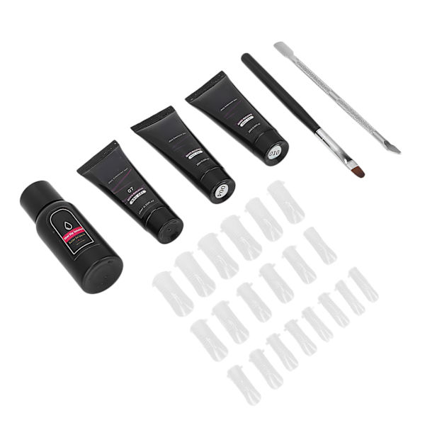 Förlängningslimset DIY 30ml Förlängningslimverktyg Set Present till Nagelkonst Nybörjare Älskare